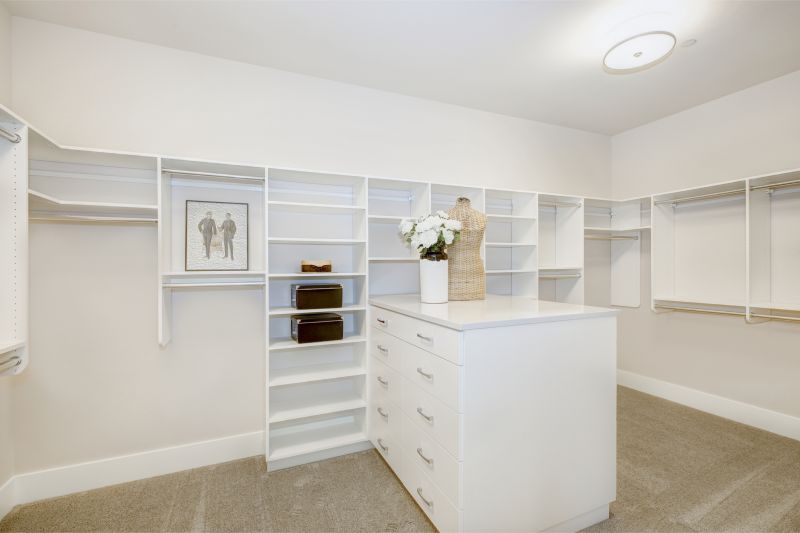 Walk-In Closet and Bathroom Combination